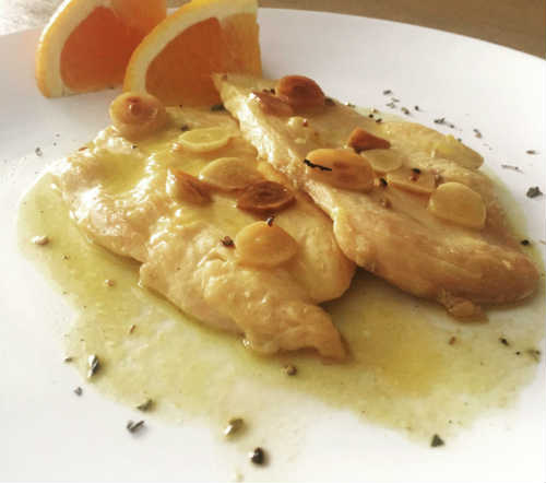 Pollo a la Naranja