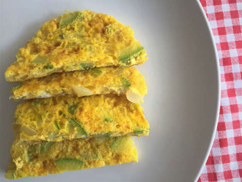 Tortillas de calabacín y cebolla | Recetas saludables de el Chef Tamayo. El Plan de Tu Vida Tortillas de calabacín y cebolla