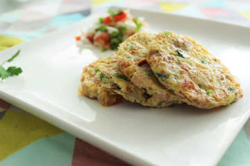 Tortillitas de verduras