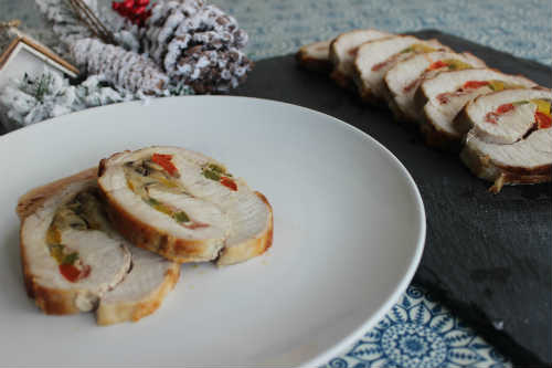 Lomo relleno de verduras y jamón | Recetas saludables de el Chef-Tamayo. El Plan de Tu Vida lomo relleno de verduras y jamon